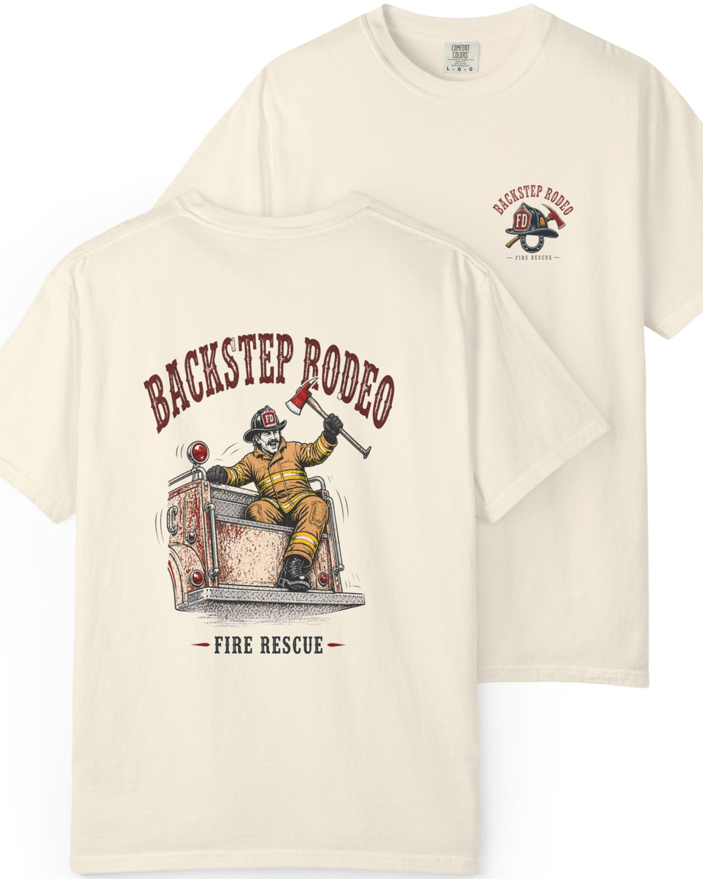 Backstep Rodeo Firefighter Shirt