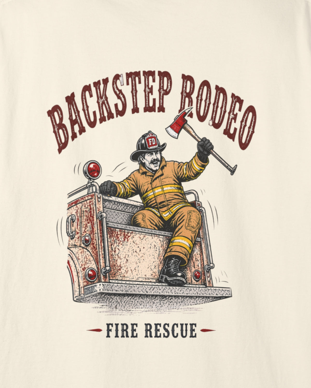 Backstep Rodeo Firefighter Shirt