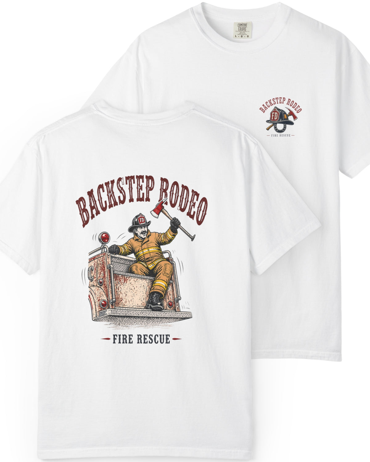Backstep Rodeo Firefighter Shirt