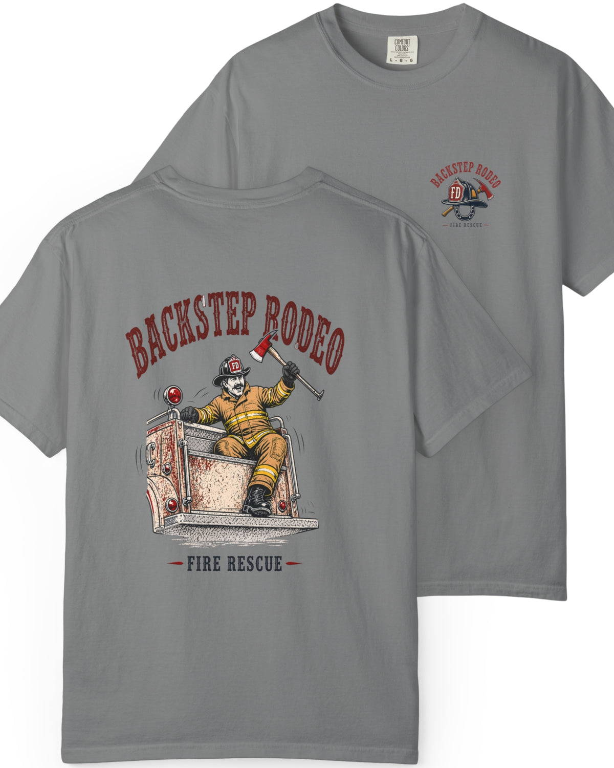 Backstep Rodeo Firefighter Shirt