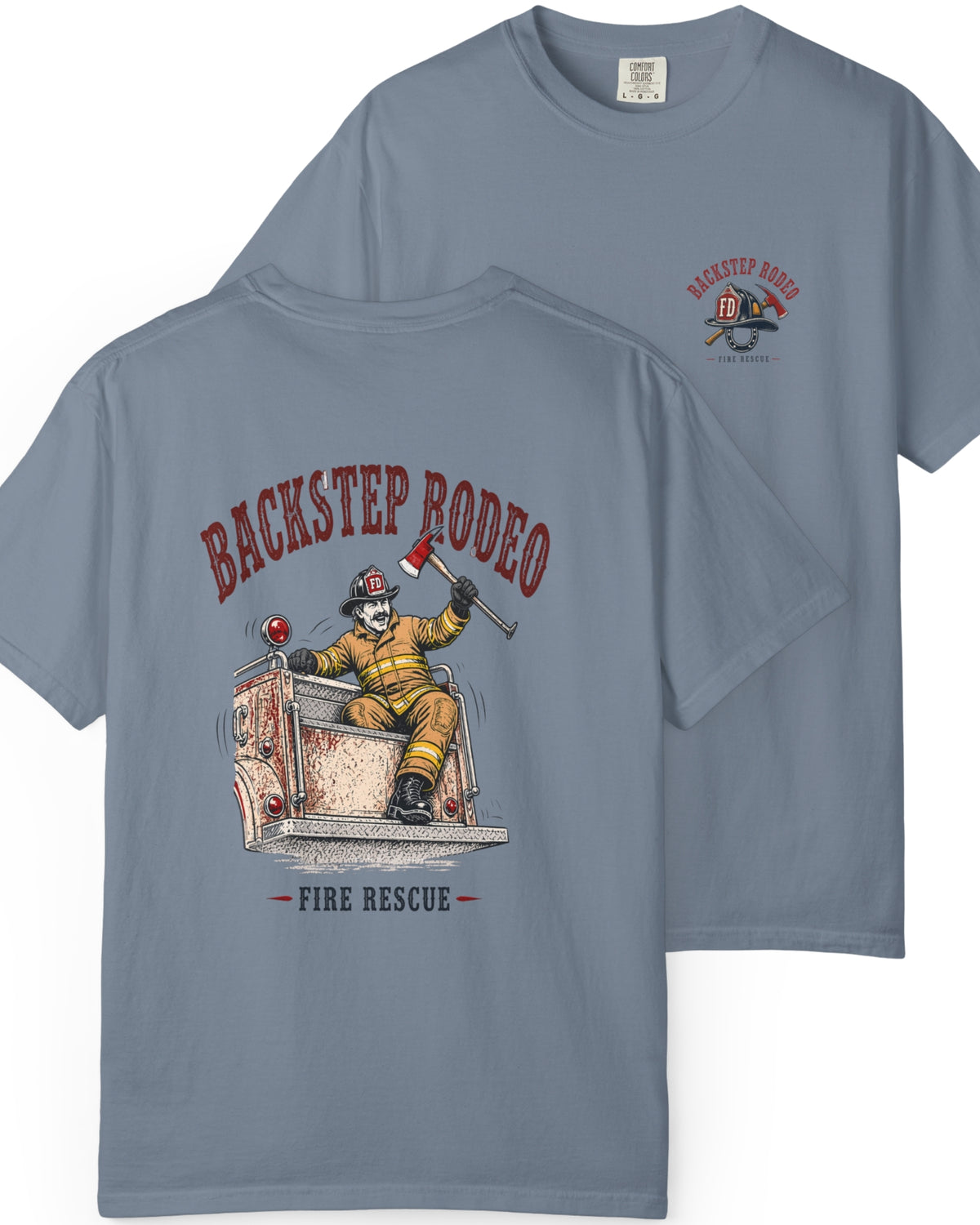 Backstep Rodeo Firefighter Shirt