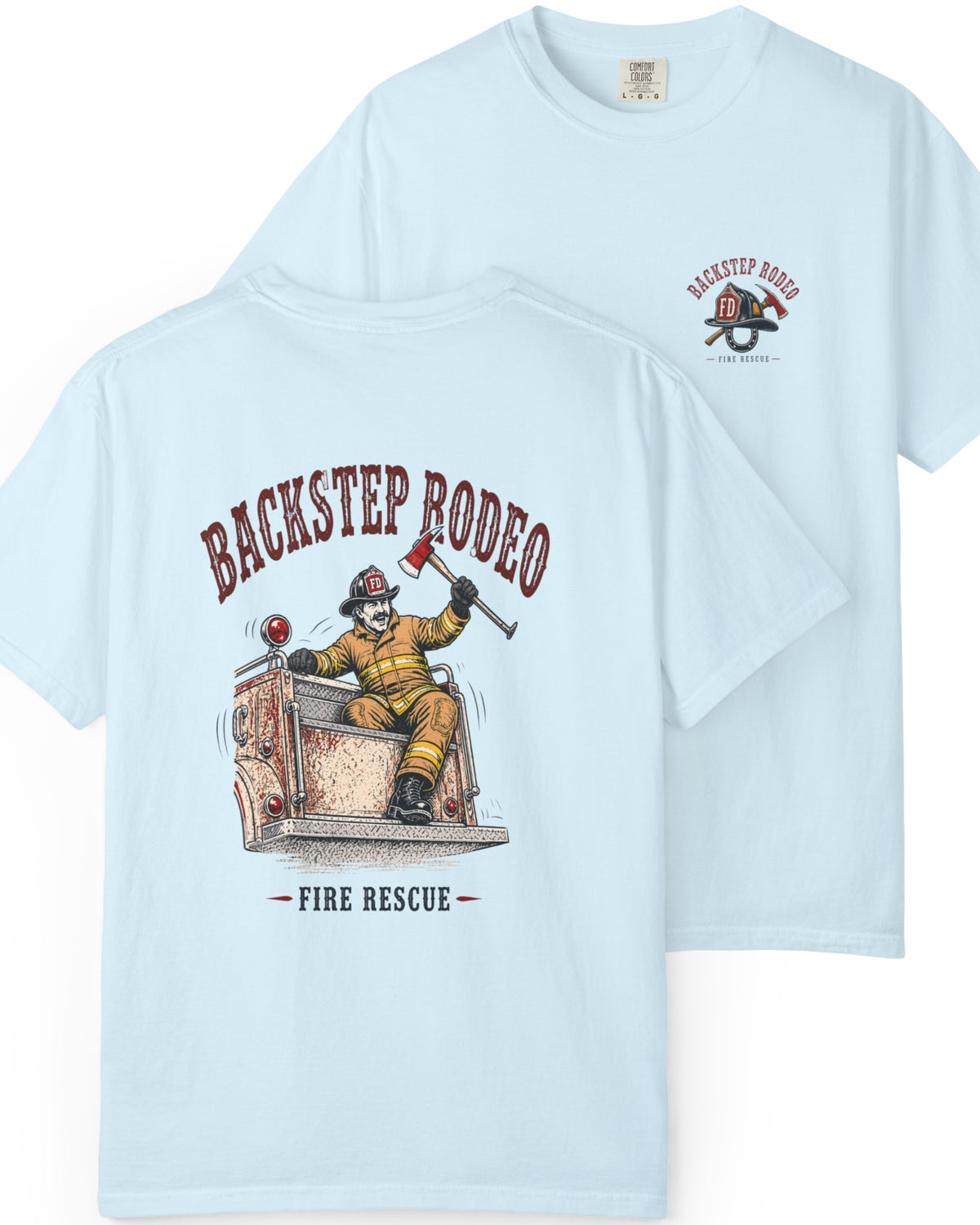 Backstep Rodeo Firefighter Shirt