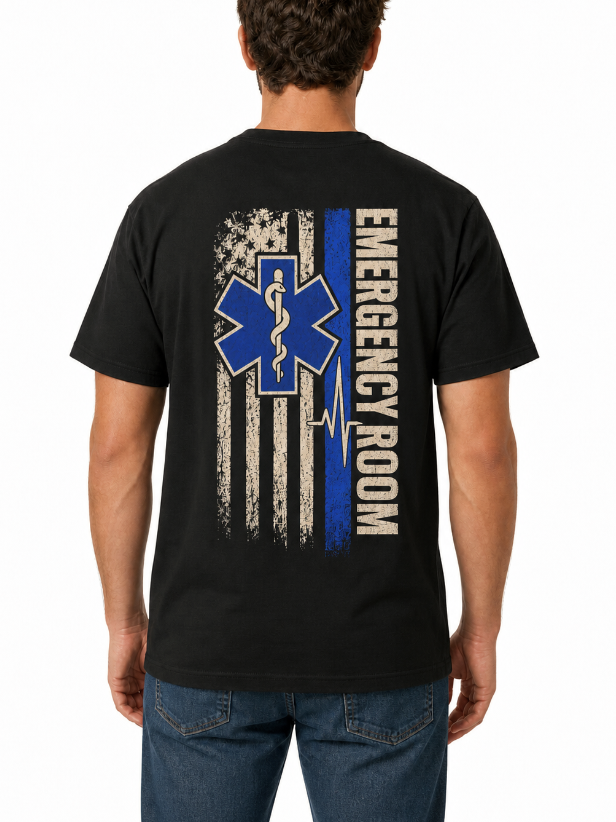 Emergency Department Blue Line T-Shirt