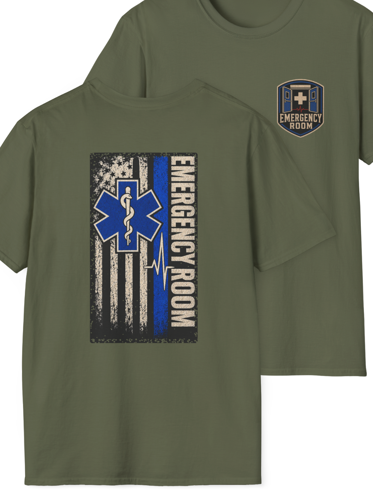 Emergency Department Blue Line T-Shirt