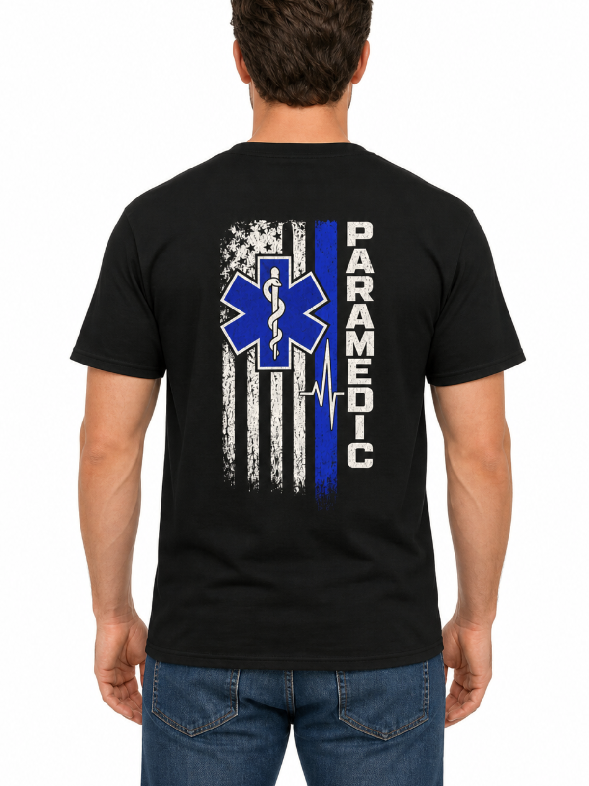 Paramedic Blue Line T-Shirt