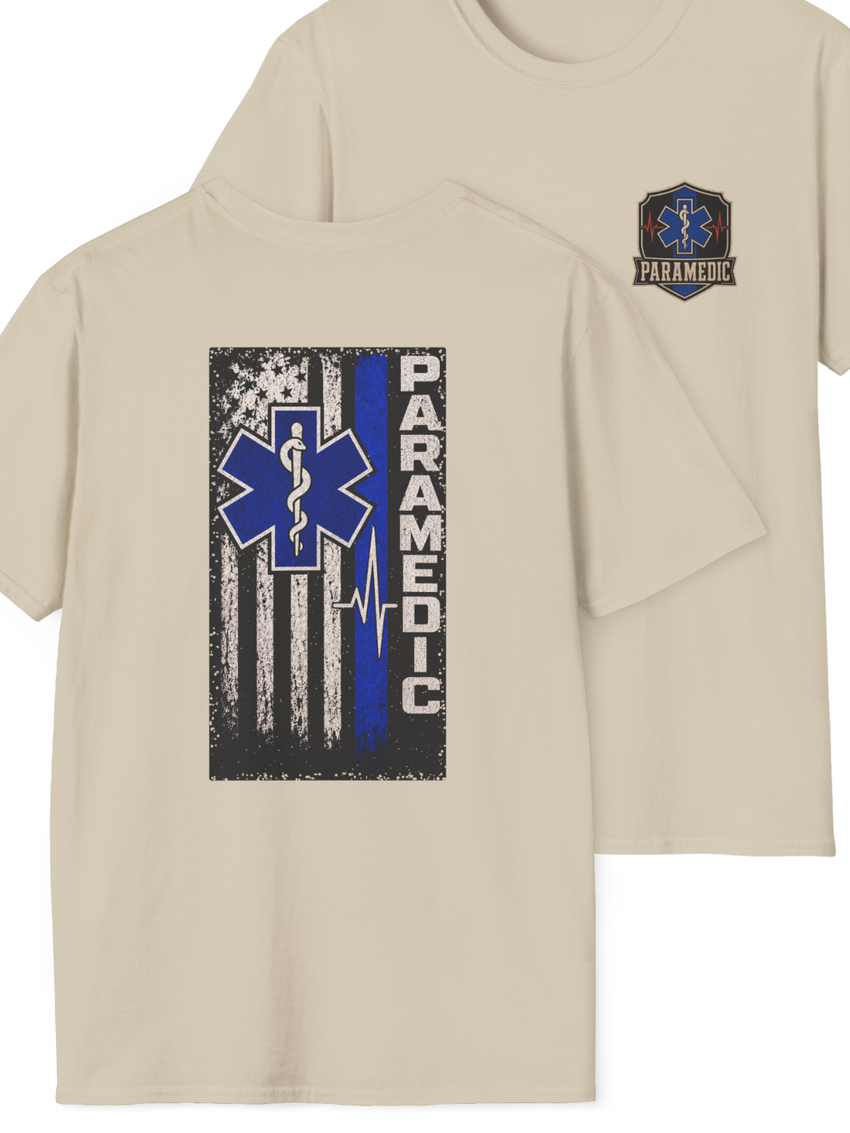 Paramedic Blue Line T-Shirt