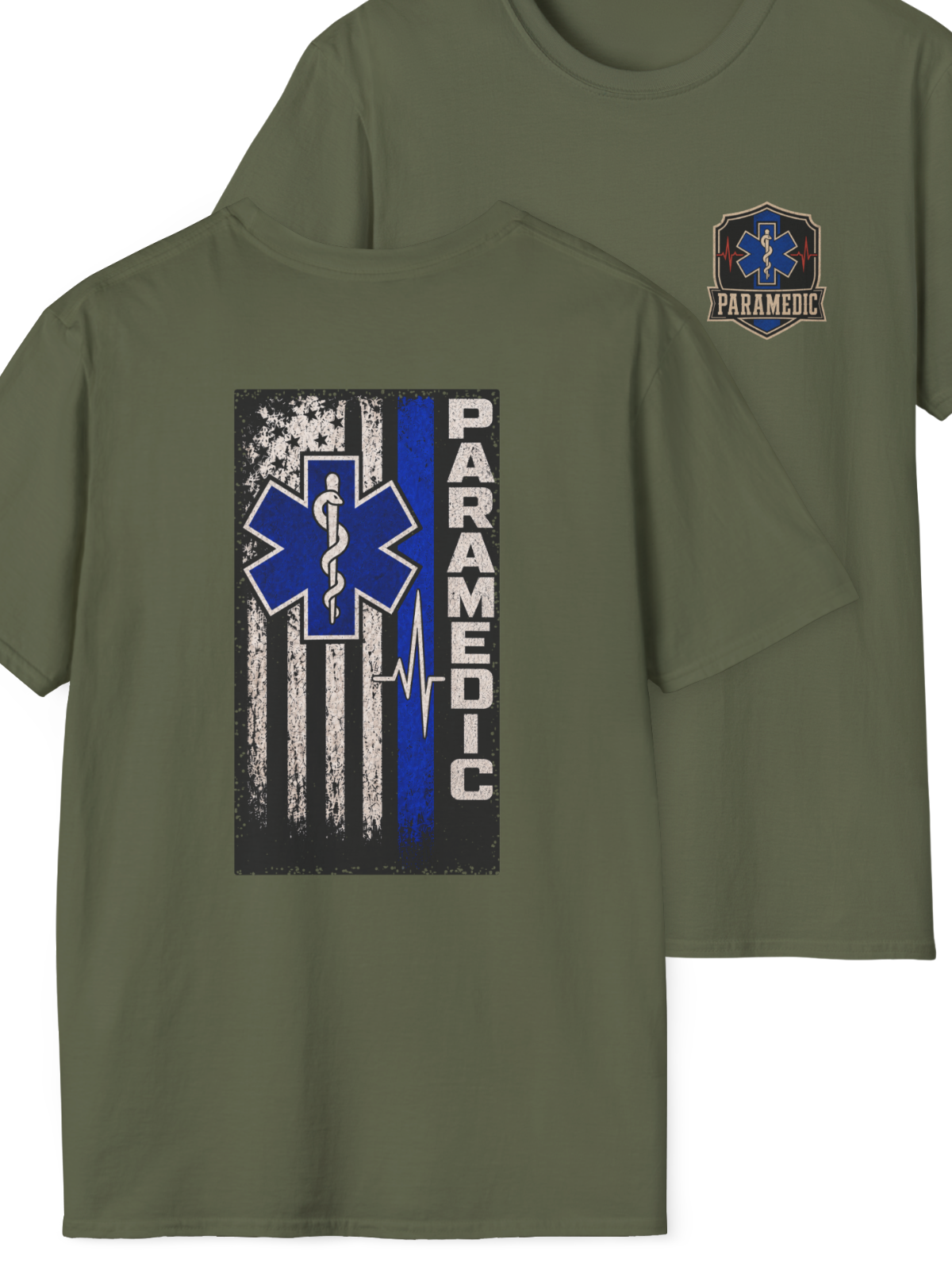 Paramedic Blue Line T-Shirt