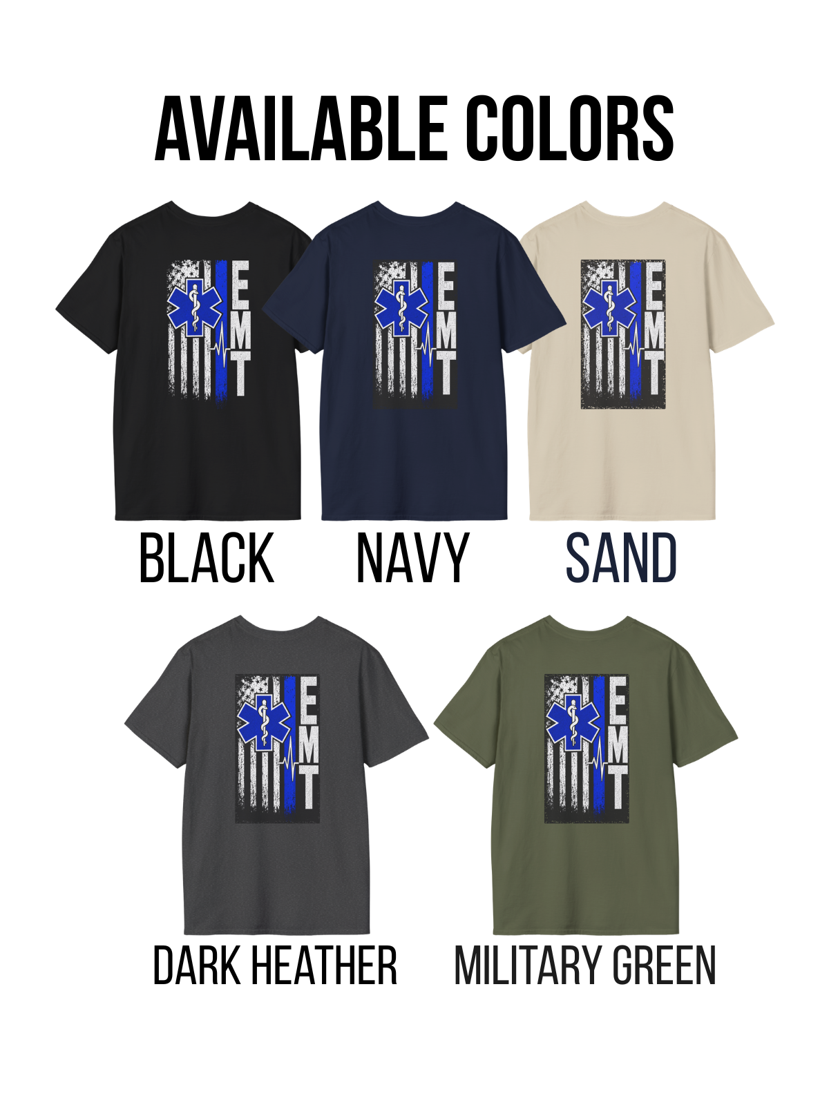 EMT Blue Line T-Shirt