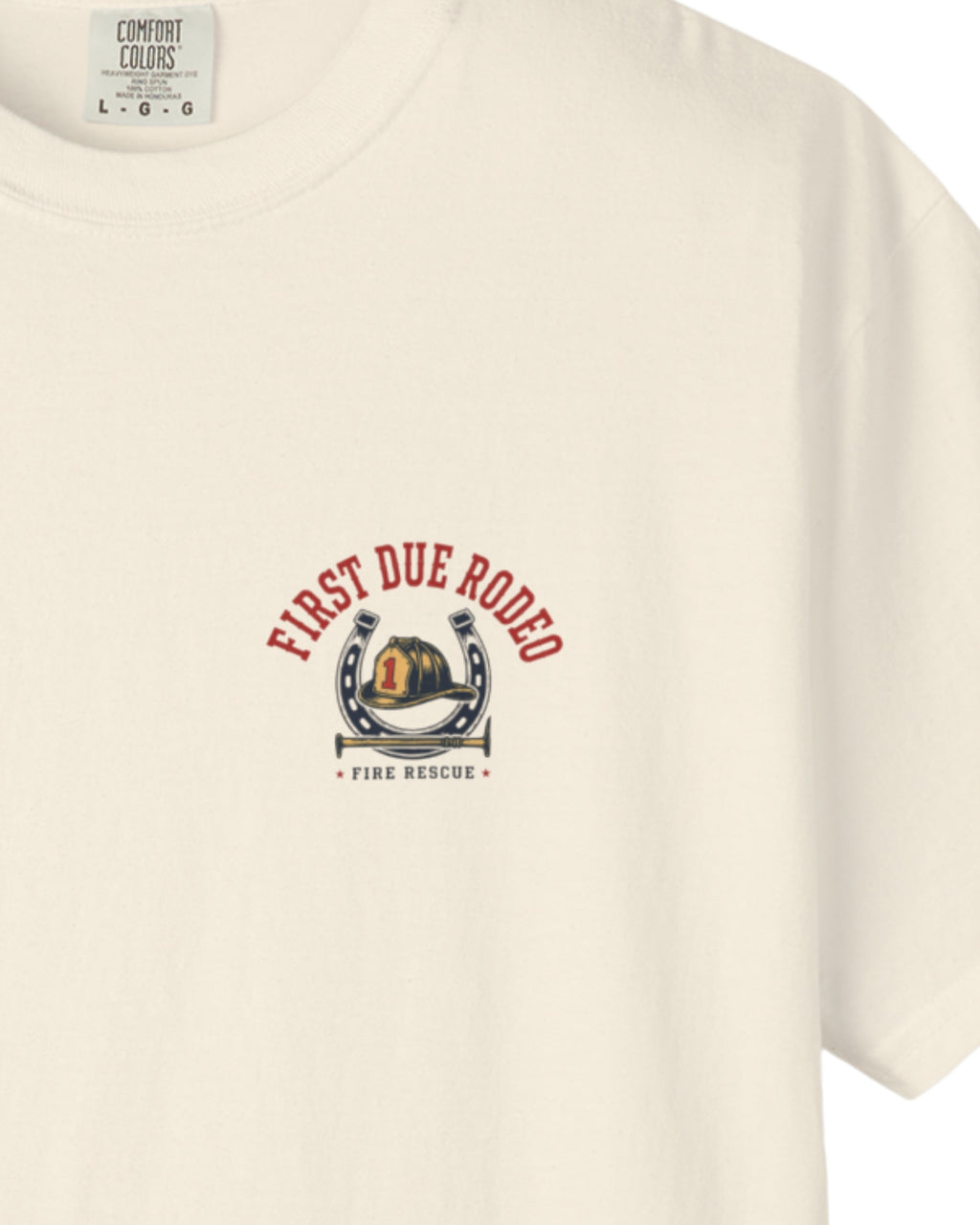 First Due Rodeo Firefighter Shirt