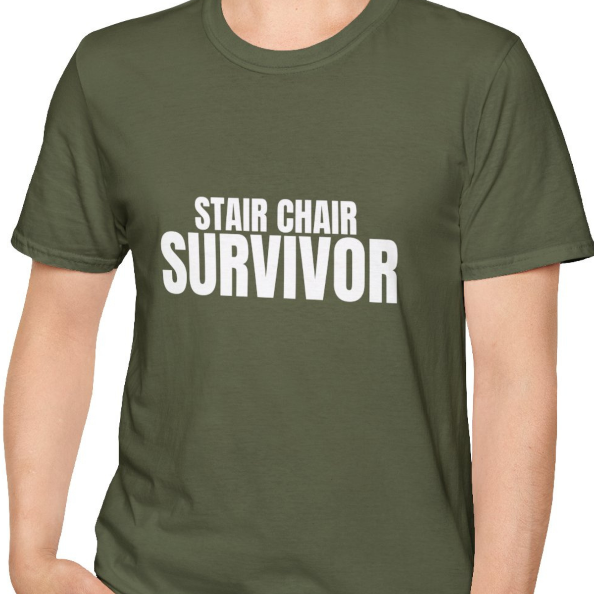 Stair Chair Survivor EMT Shirt