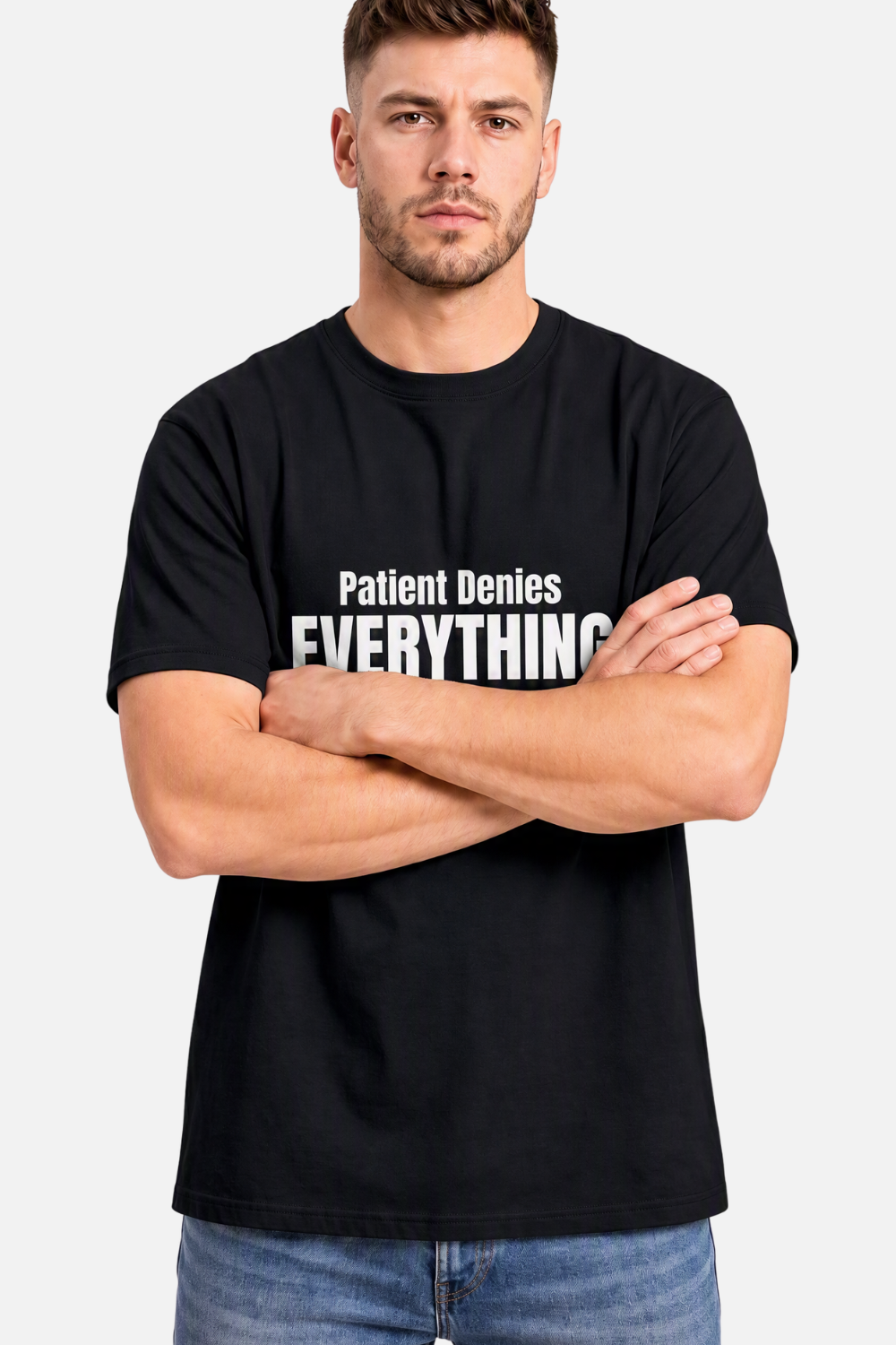 Patient Denies Everything EMT Shirt