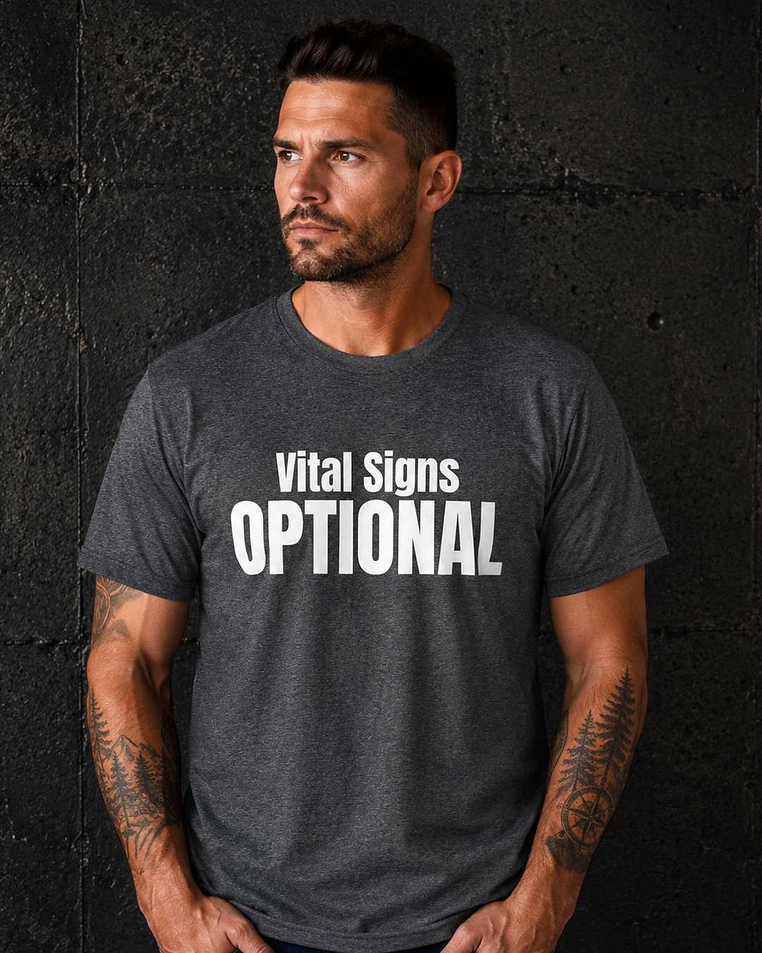 Vital Signs Optional EMT Shirt